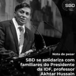 Com profunda tristeza e pesar, a Sociedade Brasileira de Diabetes (SBD)informa o falecimento repentino do Presidente da Federação Internacionalde Diabetes (IDF), Professor Akhtar Hussain.